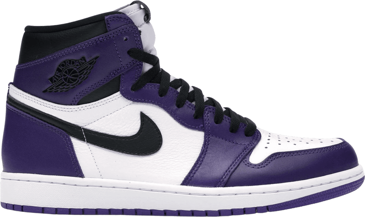 Jordan 1 Retro High — Court Purple White